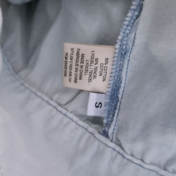 Cloth & stone blouse with tie waist - Picture 4 of 8